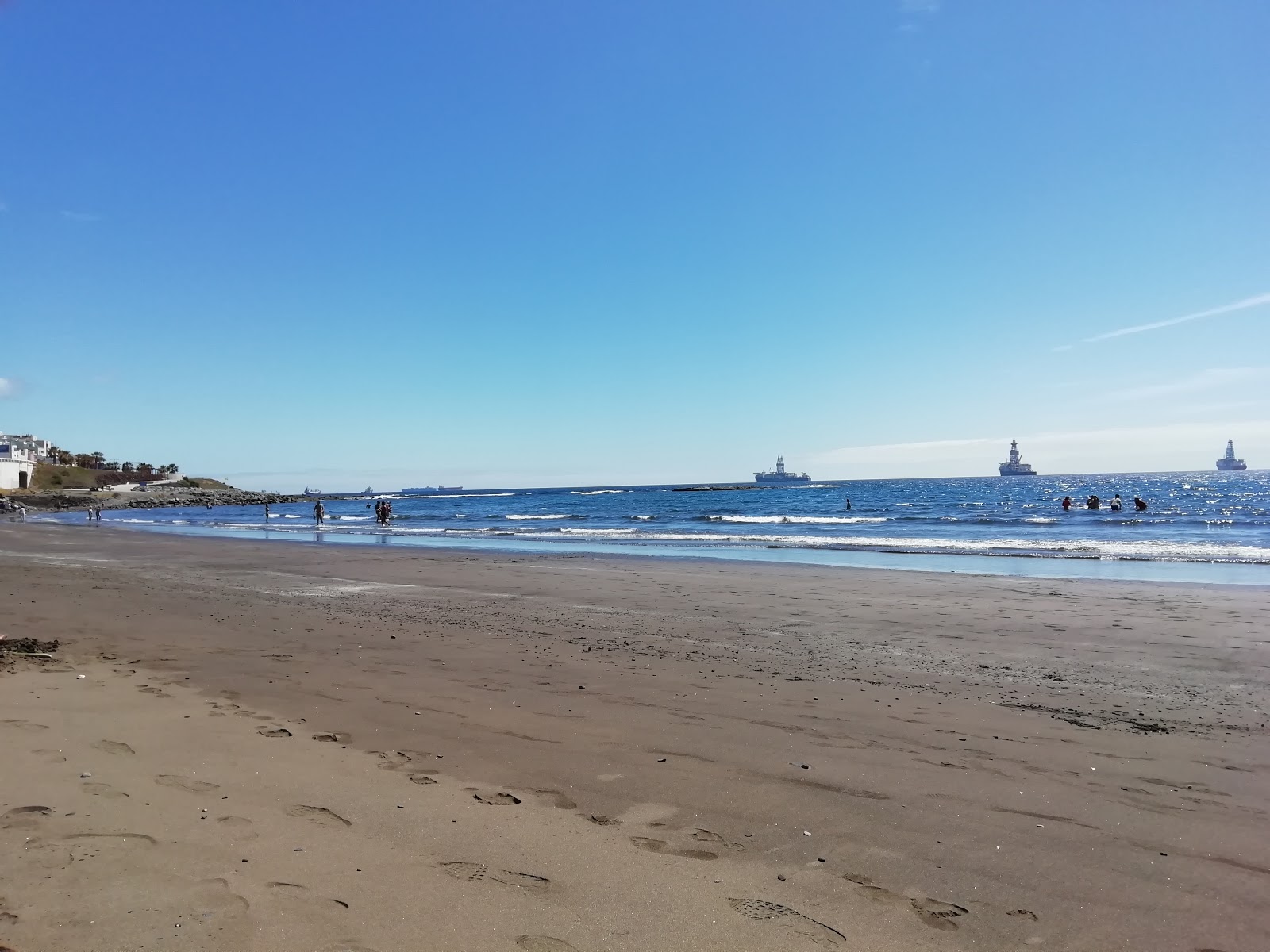 Photo de Playa De La Laja situé dans une zone naturelle
