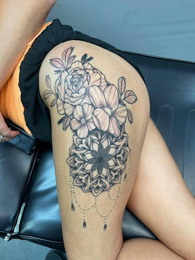 Explore hood tattoo ideas, creative tattoo ideas in Berea, available at Self-Made Tattoo Studio