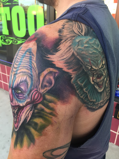 Explore shoulder tattoo ideas male, creative tattoo ideas in Jacksonville, available at Electric Legacy Tattoo