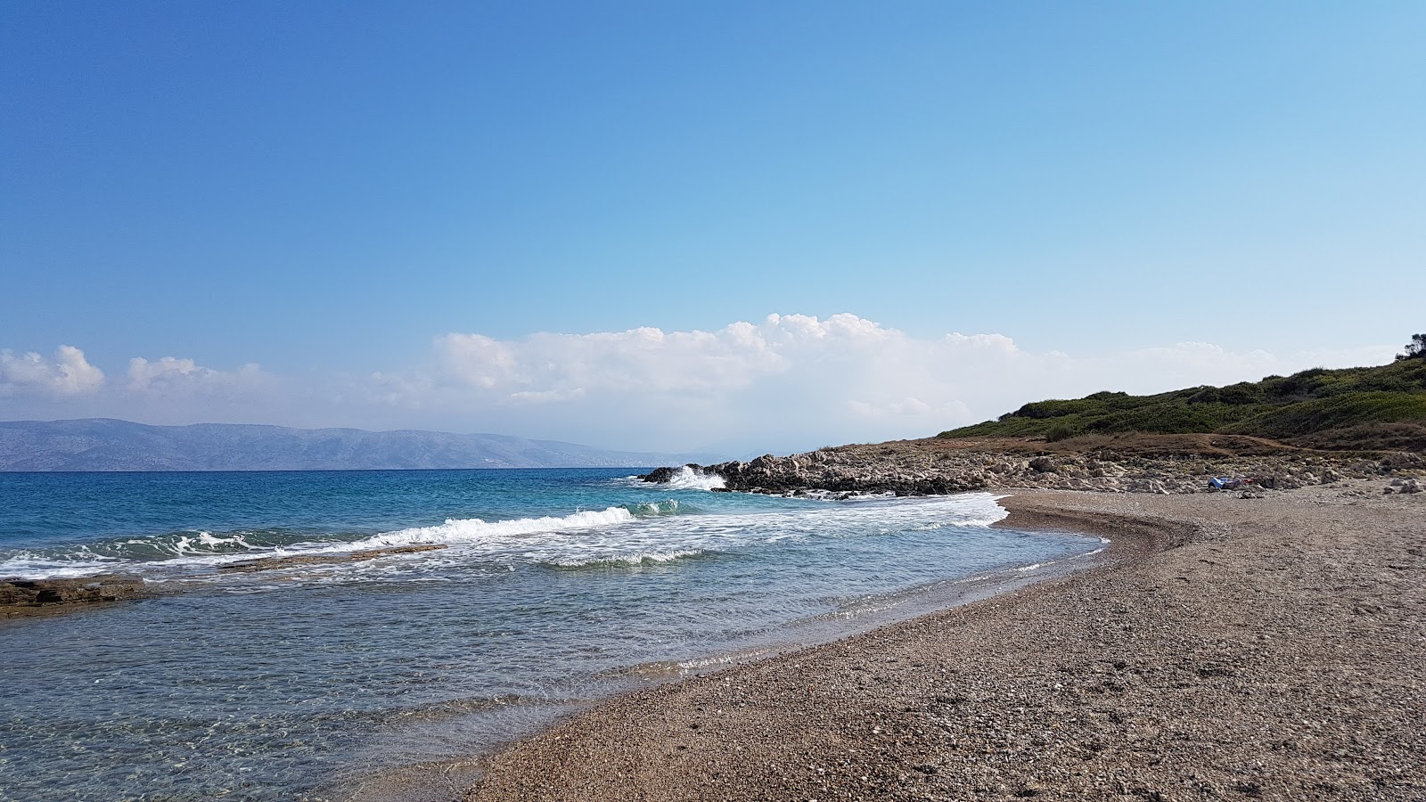 Gialiskari Beach'in fotoğrafı doğal alan içinde bulunmaktadır
