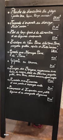 Restaurant Le Panorama à Ota - menu / carte