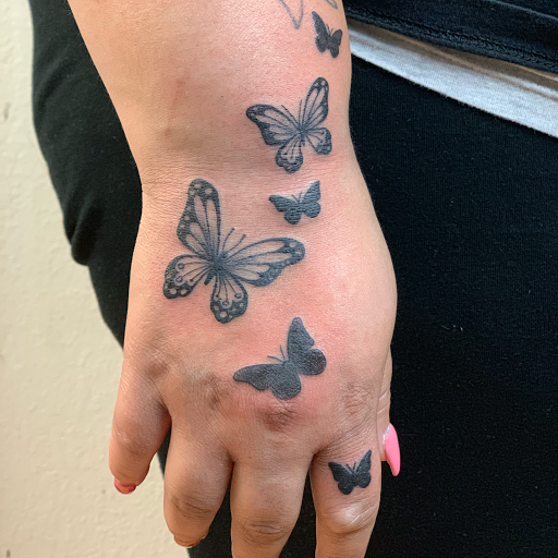 Explore thug tattoo ideas, creative tattoo ideas in Milwaukee, available at West Allis Tattoo & Gallery Tattoo Shop Milwaukee