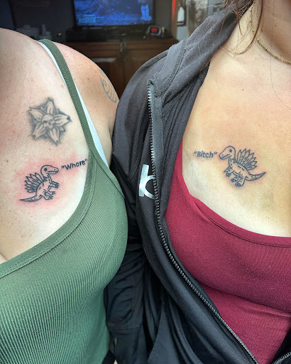 Explore depression tattoos ideas, creative tattoo ideas in Hudson Falls, available at ALTERED ADDICTION TATTOOS