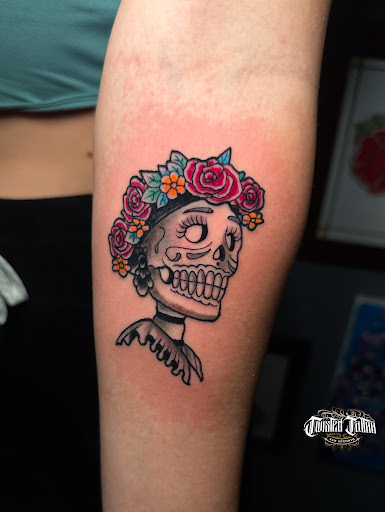 Explore illusion tattoo ideas, creative tattoo ideas in San Antonio, available at Twisted Tattoo