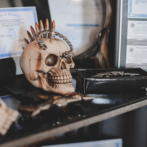 Explore marine tattoo ideas, creative tattoo ideas in Hillsboro, available at Valhalla Ink