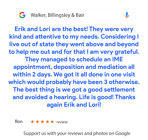 General Practice Attorney «Walker, Billingsley & Bair», reviews and photos