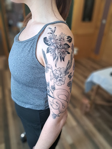 Explore booty tattoo ideas, creative tattoo ideas in Idaho Falls, available at La Belladonna Tattoo Parlor