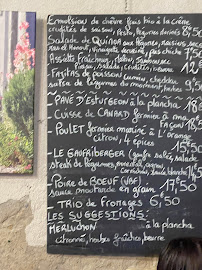 Restaurant français Les Délices de L'Estuaire à Talmont-sur-Gironde (le menu)