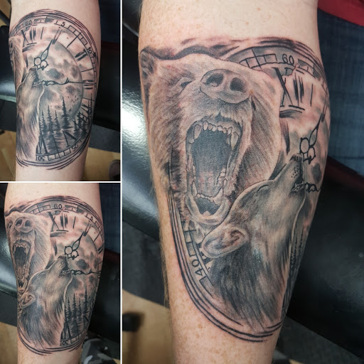 Explore painter tattoo ideas, creative tattoo ideas in Camby, available at Sick With It Tattoos