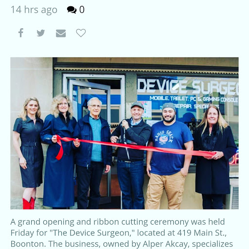 Cell Phone Store «Device Surgeon», reviews and photos, 419 Main St, Boonton, NJ 07005, USA