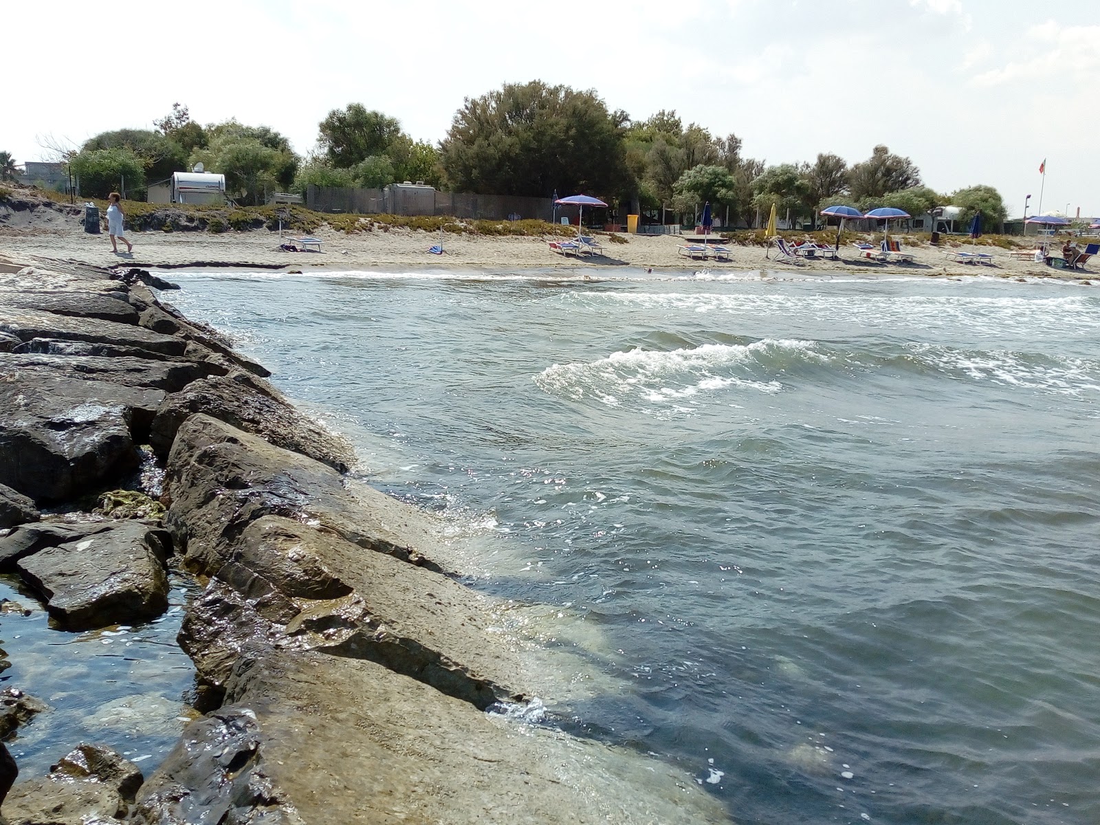 Φωτογραφία του Zapponeta Beach και η εγκατάσταση