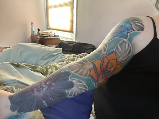 Explore never give up tattoo ideas, creative tattoo ideas in Huntington Beach, available at Mechanical Concept Tattoo