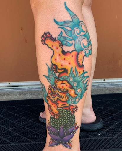 Tattoo Shop «Blood Moon Tattoo Gallery», reviews and photos, 101 N Main St #201, Mansfield, TX 76063, USA