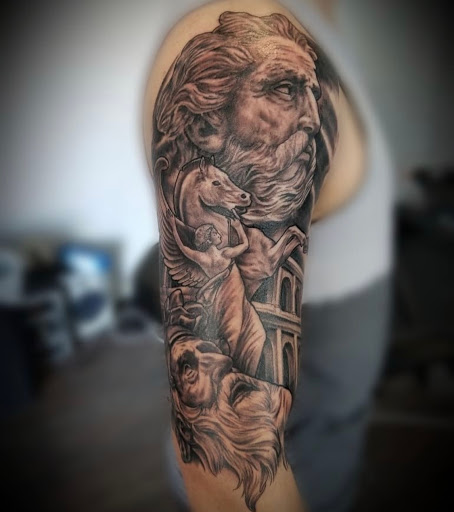 Explore psalm 23 tattoo ideas, creative tattoo ideas in Gretna, available at Art Addiction Tattoo of New Orleans