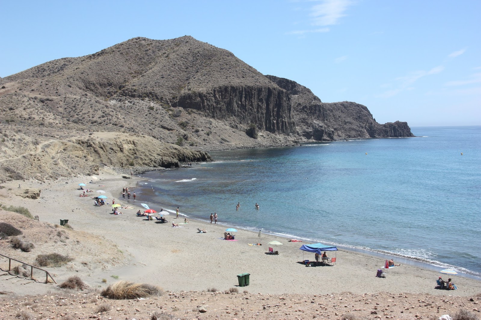 Foto van Playa del Penon Blanco wilde omgeving