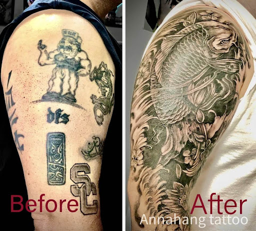Explore original tattoo ideas, creative tattoo ideas in Garden Grove, available at Anna Hang Tattoo