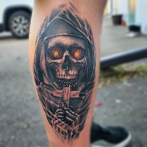 Explore italian tattoo ideas for guys, creative tattoo ideas in Utica, available at Watchtower Tattoo Company