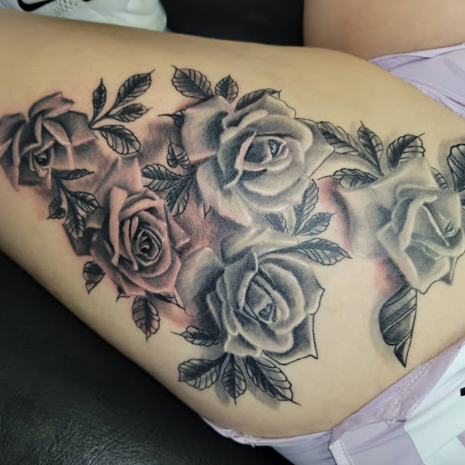 Explore ocean tattoo ideas, creative tattoo ideas in Angola, available at Hoodlum Ink