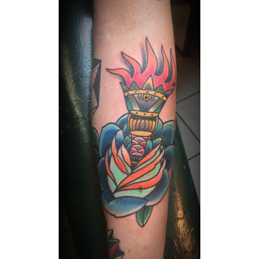 Explore tattoo ideas lettering, creative tattoo ideas in San Jose, available at Blue Rose Tattoo
