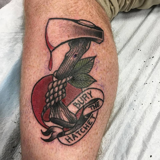 Find angel tattoo drawing ideas for your next unique tattoo in Dunn at Heart and Hammer Tattoo Co.
