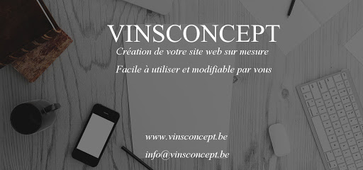 Vinsconcept: création et refonte de site web à Herve