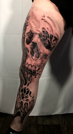 Explore as above so below tattoo ideas, creative tattoo ideas in Sunbury, available at Absinthe Tattoo