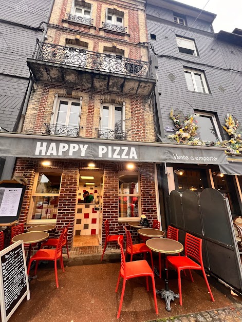 Happy pizza à Honfleur