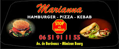 Kebab Marianna Mimizan à Mimizan - menu / carte