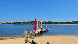 Plage La Sauvagine Port d'Albret Soustons'in fotoğrafı geniş bir kıyı şeridi ile birlikte
