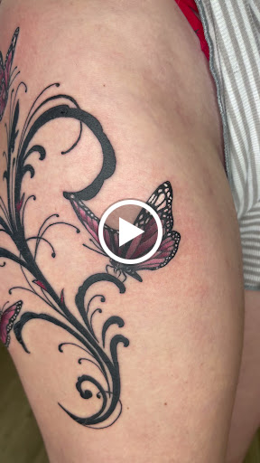 Explore grogu tattoo ideas, creative tattoo ideas in Watford City, available at Soulful Ink Studios