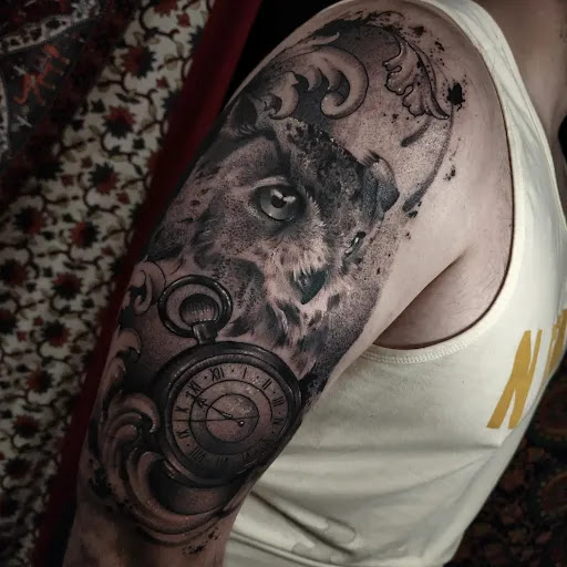 Explore concert tattoo ideas, creative tattoo ideas in Valdosta, available at Acid Ink Tattoos