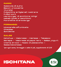 Menu du Il Grifone à Naples