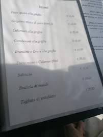Ristorante Da Max à Pietra Ligure carte