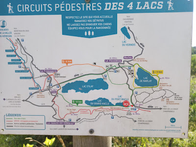 Parking des lacs Maclu à Le Frasnois