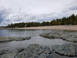 Foto di Government Dock Beach con baia lunga