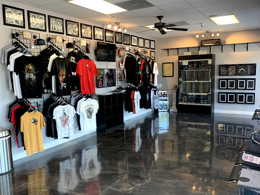 Explore chest arm tattoo ideas, creative tattoo ideas in Chandler, available at Salt & Light Tattoo