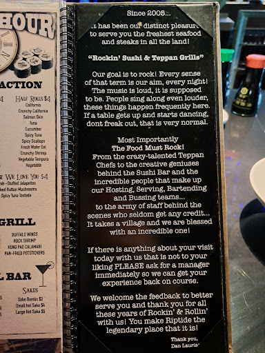 Riptide Rockin Sushi & Teppan Grills image