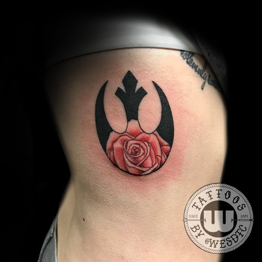 Find crown tattoo ideas for females for your next unique tattoo in Hamden at Burning Hearts Tattoo Co.