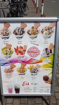 Eiscafé Ebeling à Schönebeck carte