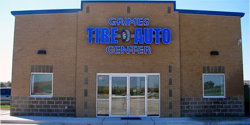 Tire Shop «Grimes Tire & Auto Center Inc.», reviews and photos, 1150 E 1st St, Grimes, IA 50111, USA