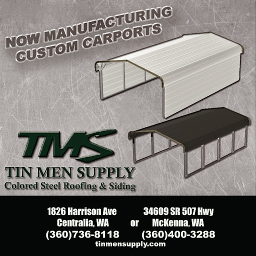 Tin Men Supply Inc in Centralia, Washington