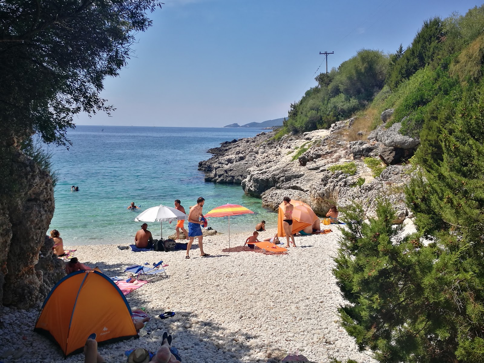 Foto van Spiaggia wilde omgeving