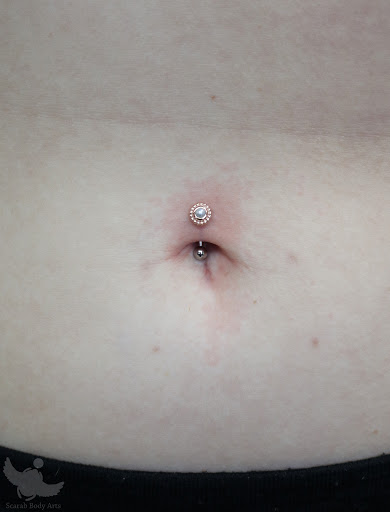 Explore thigh tattoos ideas, creative tattoo ideas in Syracuse, available at Scarab Body Arts