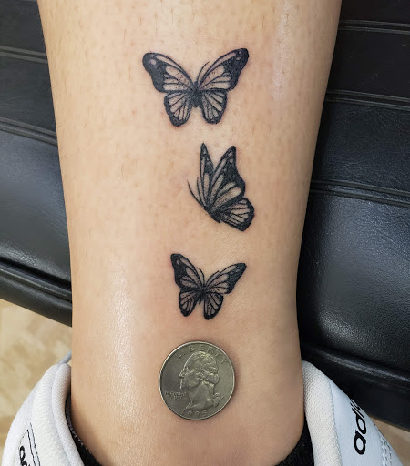 Explore holy trinity tattoo ideas, creative tattoo ideas in Glendale, available at Tilted Crown Tattoos & Piercings