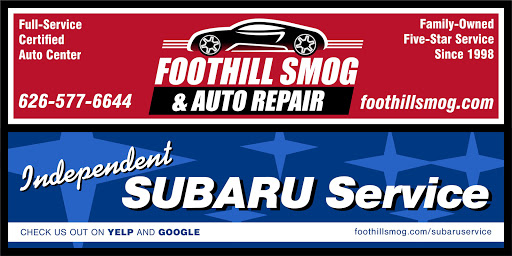 Auto Repair Shop «Foothill Smog & Auto Repair», reviews and photos, 2220 E Foothill Blvd, Pasadena, CA 91107, USA