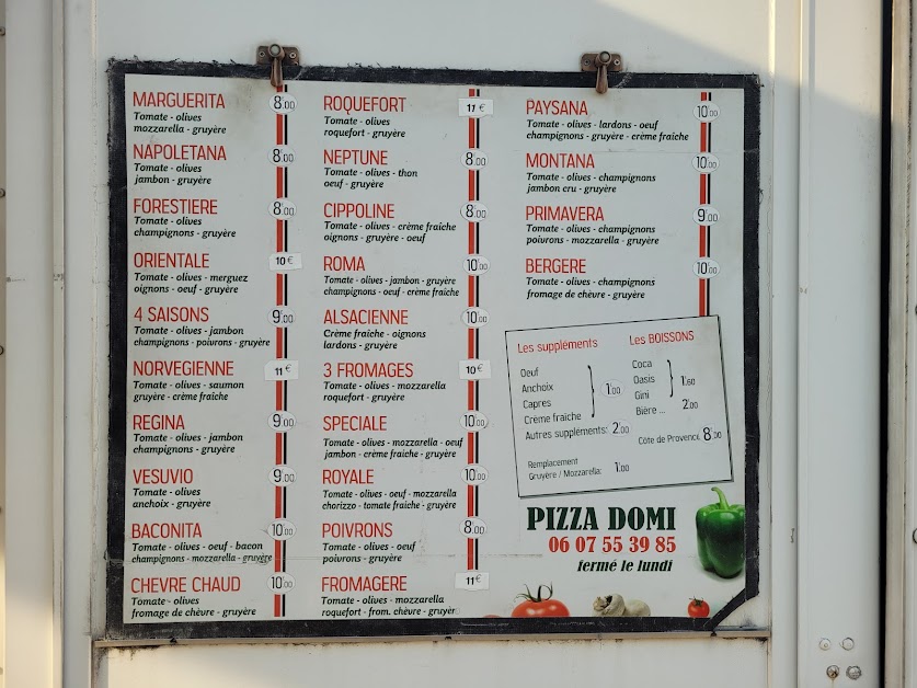Pizza Domi 69003 Lyon