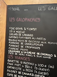 Restaurant Les Galopins à Toulouse (la carte)