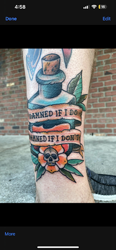 Explore da vinci tattoo ideas, creative tattoo ideas in Jacksonville, available at American Tattoo Society of Jacksonville