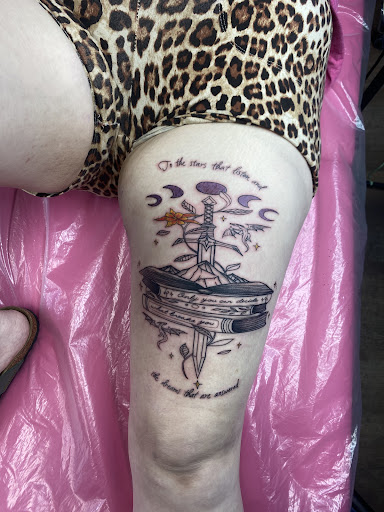 Explore wedding anniversary tattoos ideas, creative tattoo ideas in Lake City, available at Crooked Spines Tattoo Studio