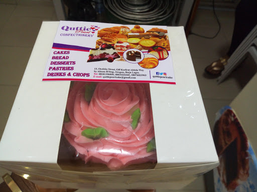 Quttie Pearl Cakes, 13 Oyeleke Street, Off Kadiri Abiola Road, Oregun, Ikeja, Nigeria, Bakery, state Lagos
